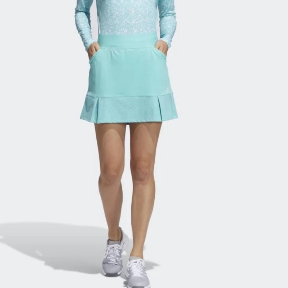 adidas Light Blue golf skirt